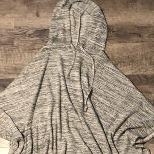 Poncho Hoodie Size Small
